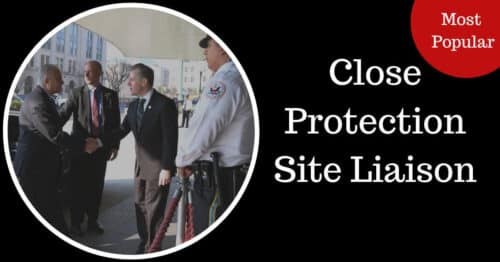 Close Protection Site Liaison Title